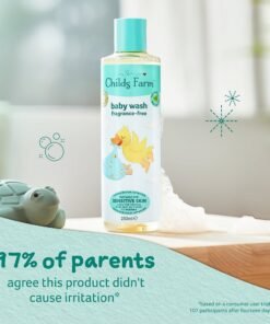 Childs Farm Baby Body Wash, Unfragranced. 200ml