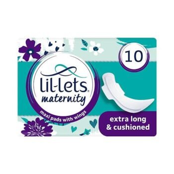 Lil-Lets Maternity Postpartum Pads. 10 pack.