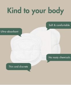 Alternative view of Eco by Naty Disposable Breast Pads. 30 pack.