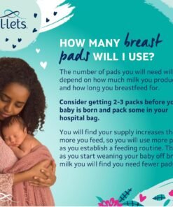 Alternative view of Lil-Lets Maternity Breast Pads. 30 Pack.