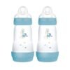 Award winning Mam Easy Start Self Sterilising anti colic 260ml 2 pack