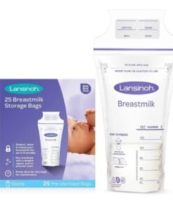 Alternative view of Lansinoh Breastmilk Storage Pouches. 25pack, 180ml
