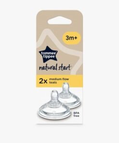 Dr Brown's Closer to Nature Teats. Size 2/3. 2 pack