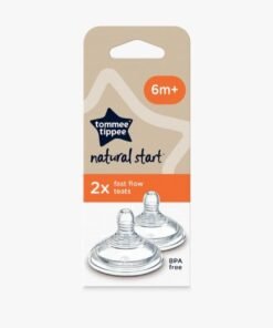 Alternative view of Dr Brown's Closer to Nature Teats. Size 2/3. 2 pack
