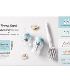 Tommee Tippee Advanced Anti-colic Newborn Baby Bottle Clear