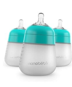 Nanobebe Flexy Silicone Bottles. 3 pack. 270ml