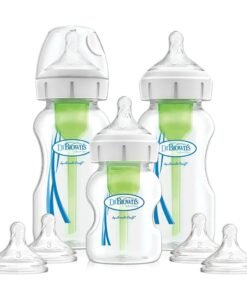 Dr Browns Options+ Anti-Colic Wide Neck Starter Kit.