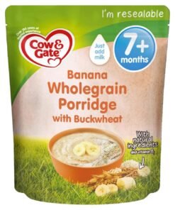 Cow and Gate Banana Wholegrain with Buckwheat cereal. 7m+ 200g.