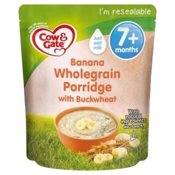Cow and Gate Banana Wholegrain with Buckwheat cereal. 7m+ 200g.
