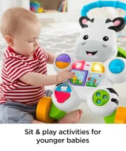 Alternative view of Fisher price Learn with me Zebra Walker.