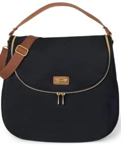 Skip Hop Curve Satchel Nappy Bag (Black)