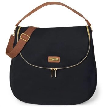 Skip Hop Curve Satchel Nappy Bag (Black)