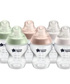 Tommee Tippee bottles. 260ml. With Slow flow teat