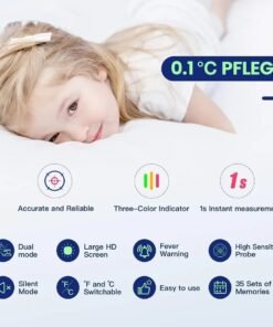 Alternative view of Fenometer Forehead Thermometer.