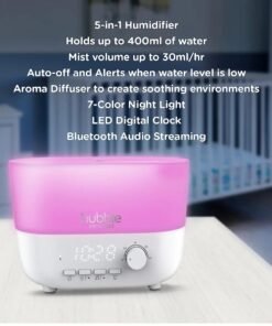 Alternative view of Hubble Connected Mist 5-in-1 Smart Humidifier for Baby
