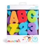Munchkin Bath Foam Toys. Alphabet & Numbers.
