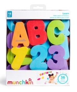 Munchkin Bath Foam Toys. Alphabet & Numbers.