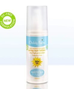 Child’s Farm sun lotion spray SPF 50 sunscreen 100ml.