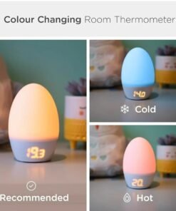 Alternative view of Tommee Tippee GroEgg2 Digital Colour Changing Room Thermometer and Night Light, USB Powered