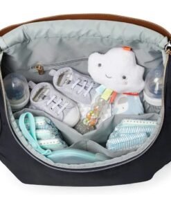 Alternative view of Skip Hop Curve Satchel Nappy Bag (Black)