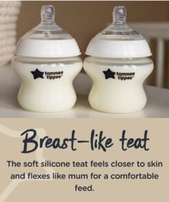 Alternative view of Tommee Tippee bottles. 260ml. With Slow flow teat