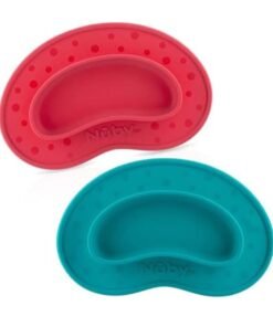 Nuby Sure grip placement mat. Red