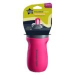 Tommee Tippee Superstar Insulated Straw Cup. 266ml. Pink.