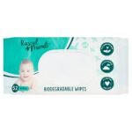 Rascal + Friends Biodegradable Wipes. 52 pack.* 0% Fragrance, no Parabens & alchohol * NEW Embossed Cloth * Dermatologically Certified * Resealable Lid * 99% Natural Formula * Chamomile, Aloe + Pomegranate Extracts * No Wasted Wipes Design * pH Balanced * Hypoallergenic * Dermatologically tested for skin friendliness
