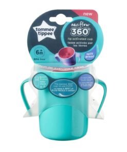 Alternative view of Tommee Tippee Easiflow 360 Lip Activated Trainer Cup with Easy-Grip Handles. 200ml.