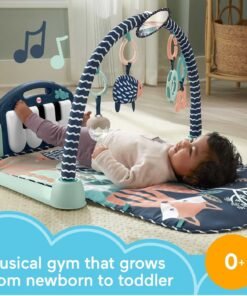 Alternative view of Fisher-Price Baby Playmat Kick & Play Piano Gym