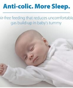 Alternative view of Dr. Brown’s Natural Flow Anti-Colic Narrow Baby Bottle, 2oz/60ml with Preemie Flow Teat, 1-Pack.