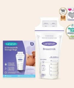 Lansinoh Breastmilk Storage Pouches. 50pack. 180ml