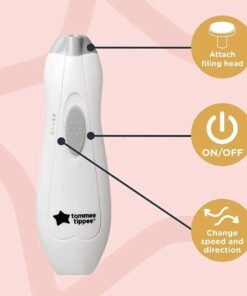 Alternative view of Tommee Tippee Electric Baby Nail File Trimmer.