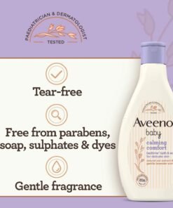 Alternative view of Aveeno Baby Calming Comfort Bedtime Bath and Wash, 250 ml.