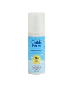 Child’s Farm sun lotion spray SPF 50 sunscreen 100ml.