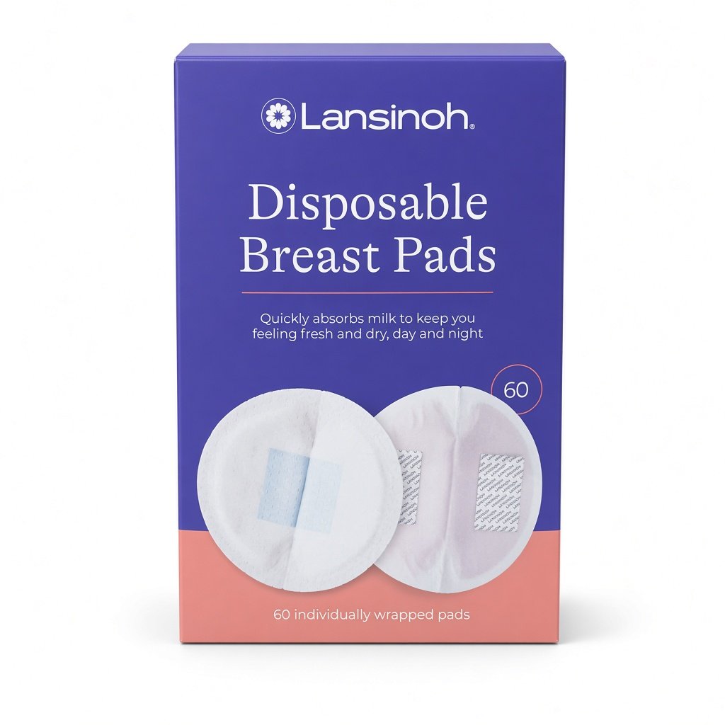 Lansinoh Disposable Breast Pads. 60 pack
