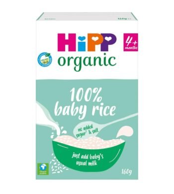 HiPP Organic 100% Baby Rice 4m+ 160g