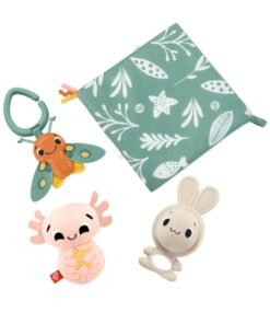 Fisher-Price Baby Sensory Toys So Many Senses Gift Set. 4 Pieces.