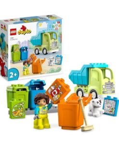 LEGO DUPLO Town Recycling Truck Bin Lorry Toy