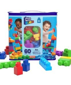 Alternative view of MEGA BLOKS Big Building Bag building set with 60 big and colorful building blocks.