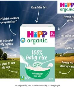 Alternative view of HiPP Organic 100% Baby Rice 4m+ 160g