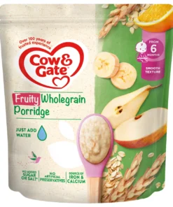 Cow & Gate Fruity Wholegrain Porridge 6m+ 125g