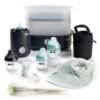 Tommee Tippee Complete Feeding Set. Black/White