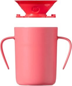 Tommee Tippee Easiflow 360 Lip Activated Trainer Cup with Easy-Grip Han
