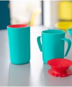 Alternative view of Tommee Tippee Easiflow 360 Lip Activated Trainer Cup with Easy-Grip Han