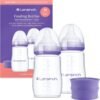 Lansinoh Feeding Bottle, 2 pack, 3 months+ 240ml