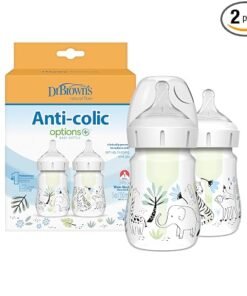 Dr Browns Wide neck Bottle 2pack (Decorated)