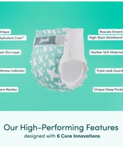 Alternative view of Rascals Jumbo Diapers