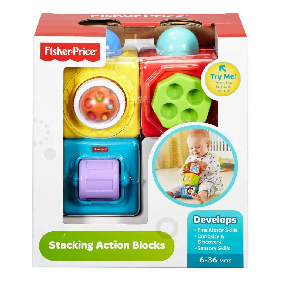 Fisherprice Stacking Blocks Set - Image 4