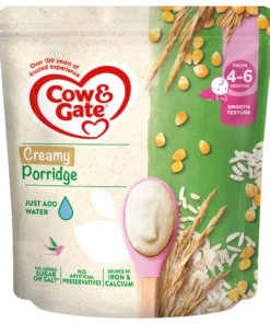 Cow & Gate Creamy Porridge, 4-6+months, 125g